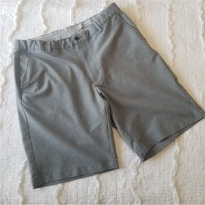 Greg Norman Stretch Golf Shorts 36 EUC Gray